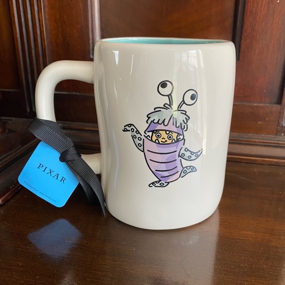 Rae Dunn Pixar BOO! Monsters Inc Disney Double Sided Mug NWT - Picture 7 of 8